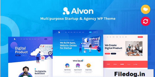 Alvon - Multipurpose Startup & Agency WordPress Theme