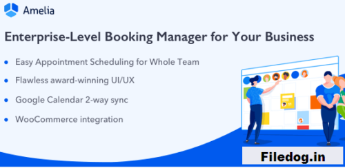 Amelia - Enterprise-Level Appointment Booking WordPress Plugin