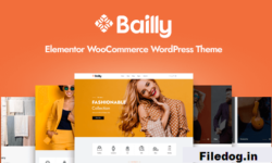 Bailly - Elementor WooCommerce WordPress Theme