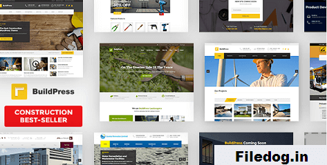 BuildPress — Multi-purpose Construction and Landscape WordPress Theme