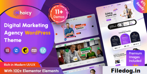 Choicy - Digital Marketing Agency WordPress Theme