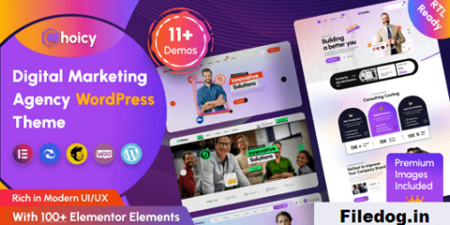 Choicy - Digital Marketing Agency WordPress Theme