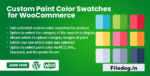 Custom Paint Color Swatches for WooCommerce