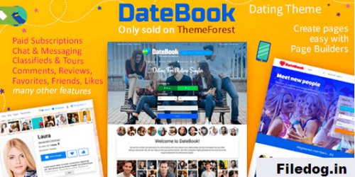 DateBook - Dating WordPress Theme
