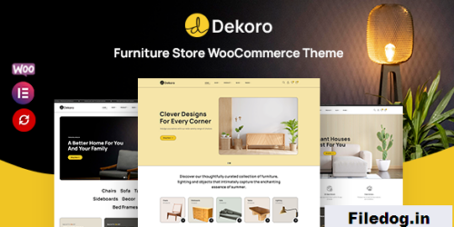 Dekoro - Furniture Store WooCommerce Theme
