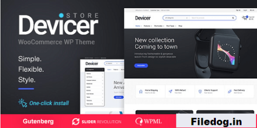 Devicer - Electronics, Mobile & Tech Store WordPress Theme