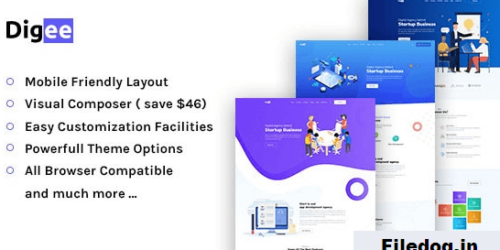 Digee - Digital Marketing Agency WordPress Theme