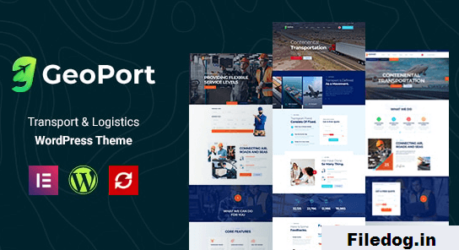 Geoport - Transport & Logistics WordPress Theme