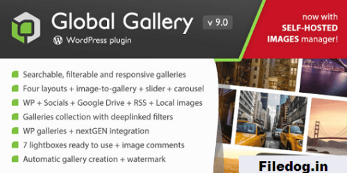 Global Gallery - WordPress Responsive Gallery