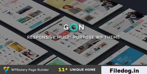 Gon Responsive Multi-Purpose WordPress Theme