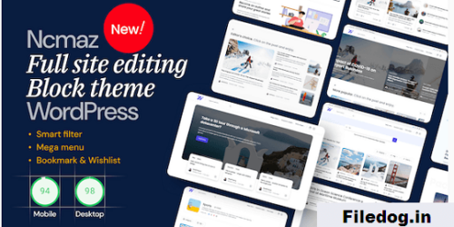 Ncmaz - News Magazine Full Site Editing WordPress Block Theme