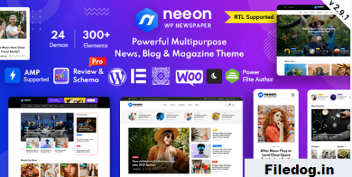 Neeon - WordPress News Magazine Theme