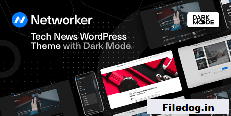 Networker - Tech News WordPress Theme with Dark Mode