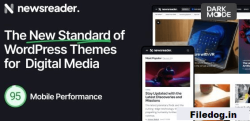 Newsreader - Revolutionary WordPress Theme for Digital Media