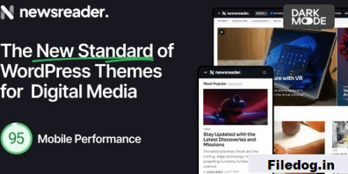 Newsreader - Revolutionary WordPress Theme for Digital Media