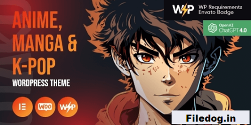 Otaku - Anime, Manga & K-Pop WordPress Theme