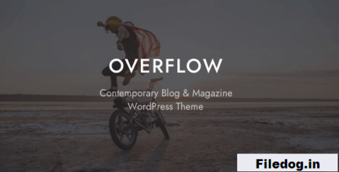 Overflow - Contemporary Blog & Magazine WordPress Theme