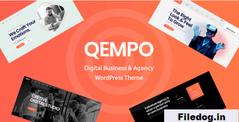 Qempo - Digital Agency Services WordPress Theme