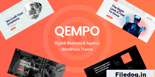 Qempo - Digital Agency Services WordPress Theme