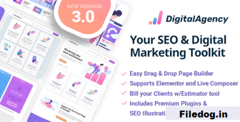 SEOWP Digital Marketing Agency and SEO WordPress Theme