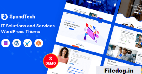 SpondTech - IT Solutions And Services WordPress Theme