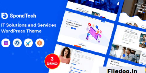 SpondTech - IT Solutions And Services WordPress Theme