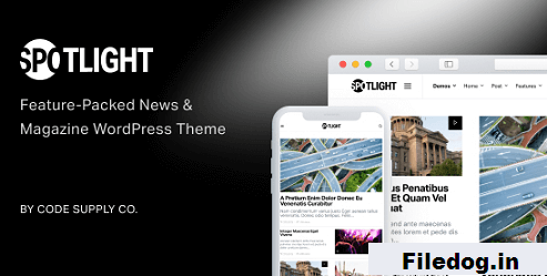 Spotlight - Feature-Packed News & Magazine WordPress Theme