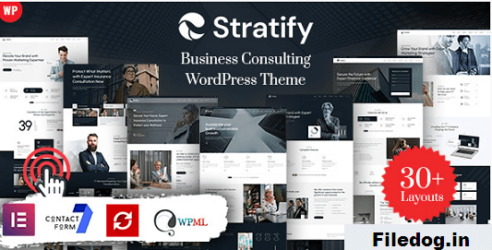 Stratify - Business Consulting WordPress Theme