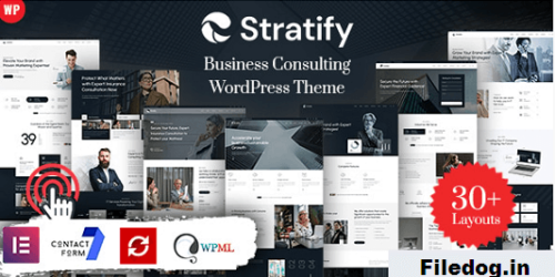 Stratify - Business Consulting WordPress Theme