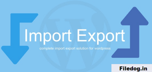 WP Import Export