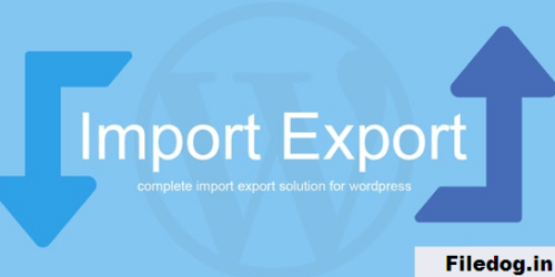 WP Import Export