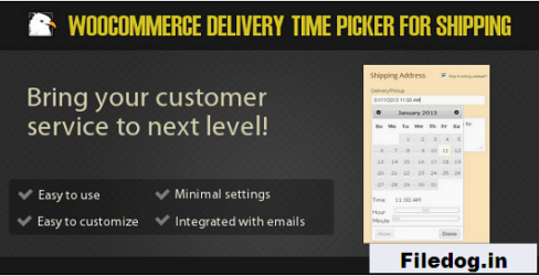 WooCommerce Delivery Time Picker for Shipping