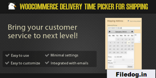 WooCommerce Delivery Time Picker for Shipping