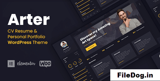 Arter - Resume WordPress Theme