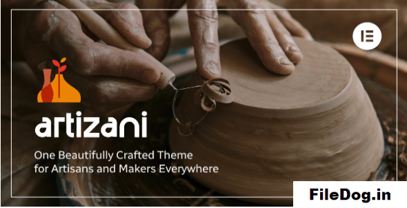 Artizani - Handmade Artists and Artisans WordPress Theme
