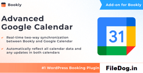 Bookly Advanced Google Calendar (Add-on)