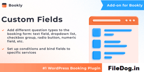 Bookly Custom Fields (Add-on)