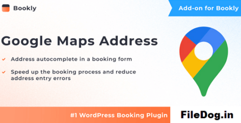 Bookly Google Maps Address (Add-on)