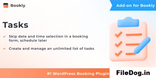 Bookly Tasks (Add-on)