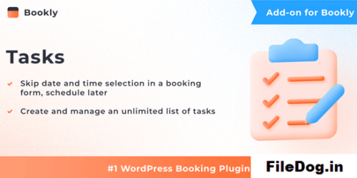 Bookly Tasks (Add-on)