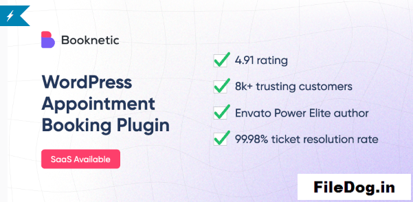 Booknetic - Appointment Booking & Appointment Scheduling & Calendar reservation [SaaS]