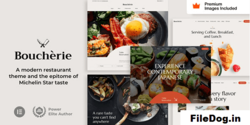 Boucherie - Restaurant WordPress Theme