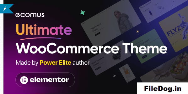 Ecomus - Multipurpose WooCommerce Theme