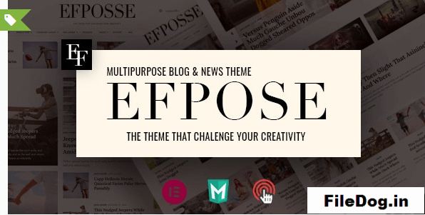 Efpose – Multipurpose Blog and Newspaper Theme