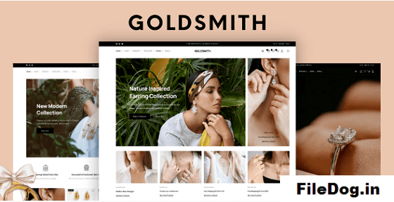GoldSmith - Jewelry Store WooCommerce Elementor Theme