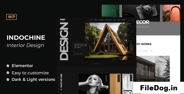 Indochine - Architecture and Interiors WordPress Theme