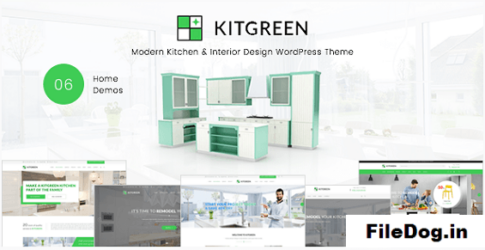 KitGreen - Interior and Kitchen Design WordPress Theme