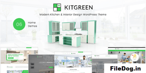 KitGreen - Interior and Kitchen Design WordPress Theme