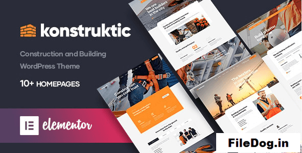 Konstruktic - Construction & Building WordPress Theme