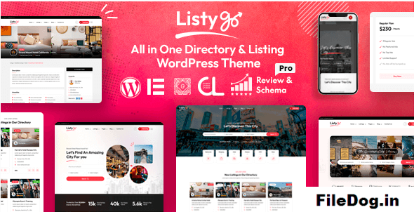 Listygo – Directory & Listing WordPress Theme